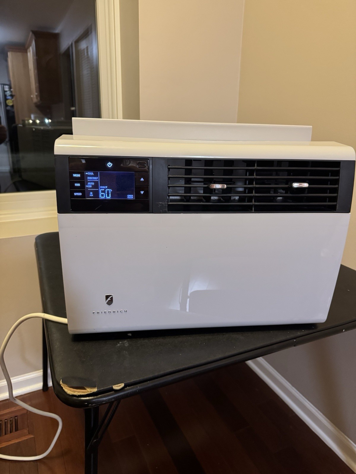 Friedrich KCQ08A10A Kuhl Smart Wi-Fi 115V Window/Wall AC 8000 BTU White