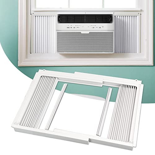 Window Air Conditioner Side Panels with Frame, Fit Most Units of 5,000 BTU