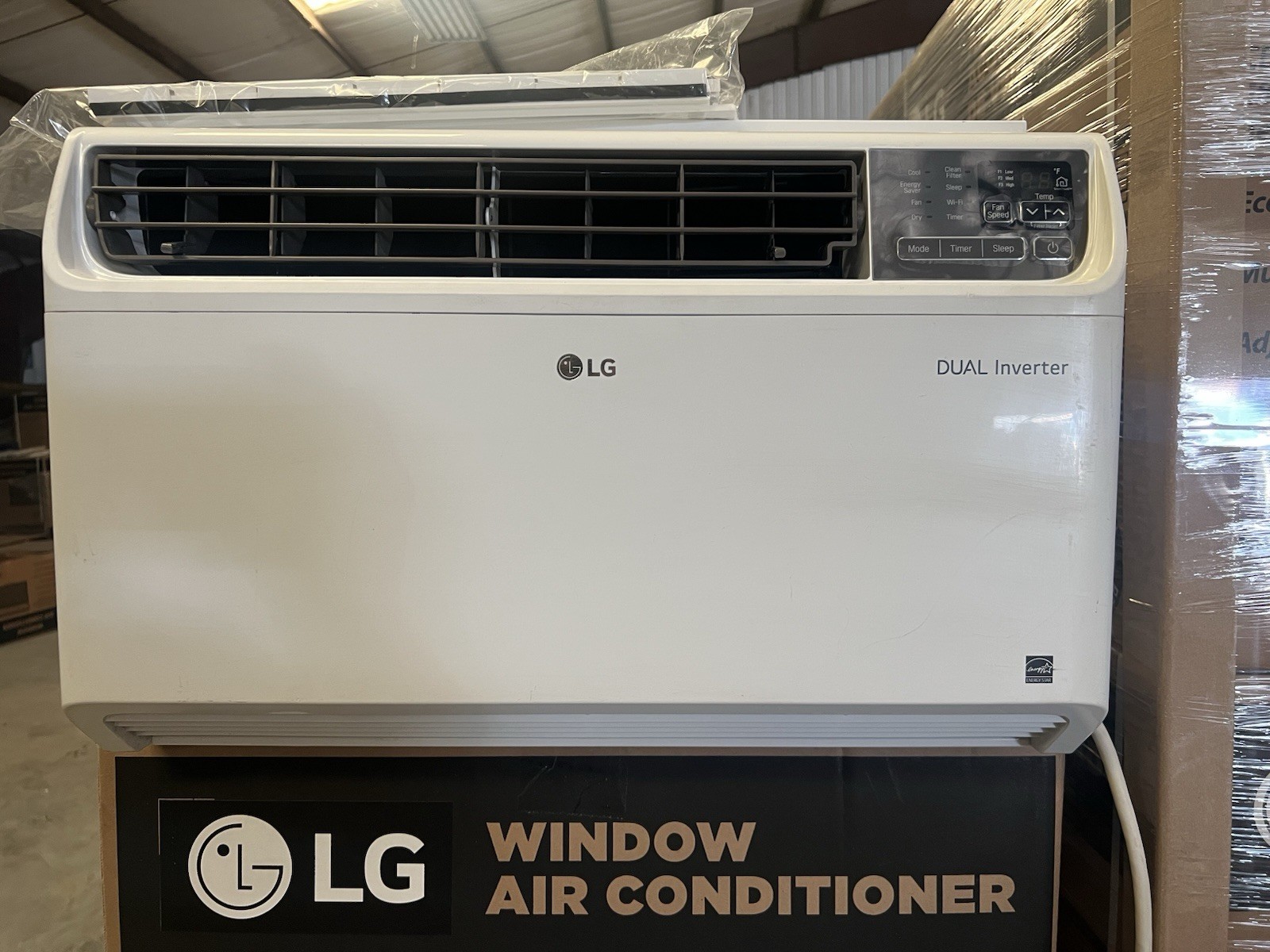Refurbished LG 14000 BTU Window Smart Air Conditioner with Remote White