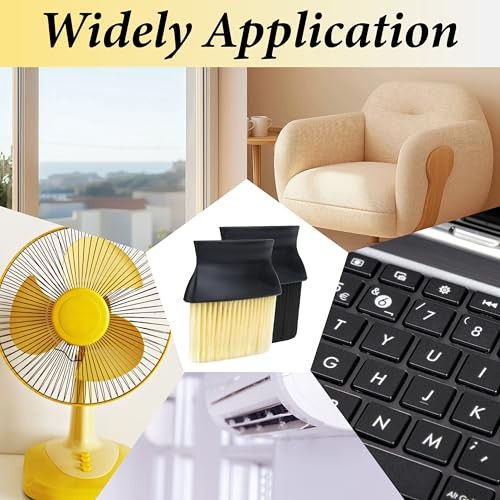 Car Interior Brush, Automotive Interior Dusting Brush, Car Interior Yellow