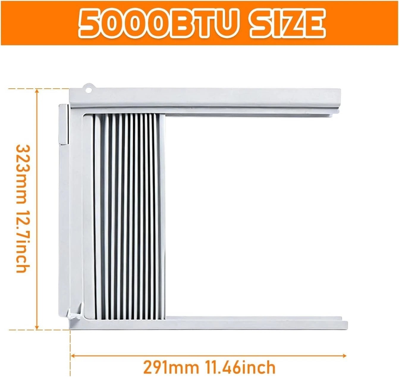 Window Air Conditioner Side Panel Frame Kit Compatible With 5000 Btu Units