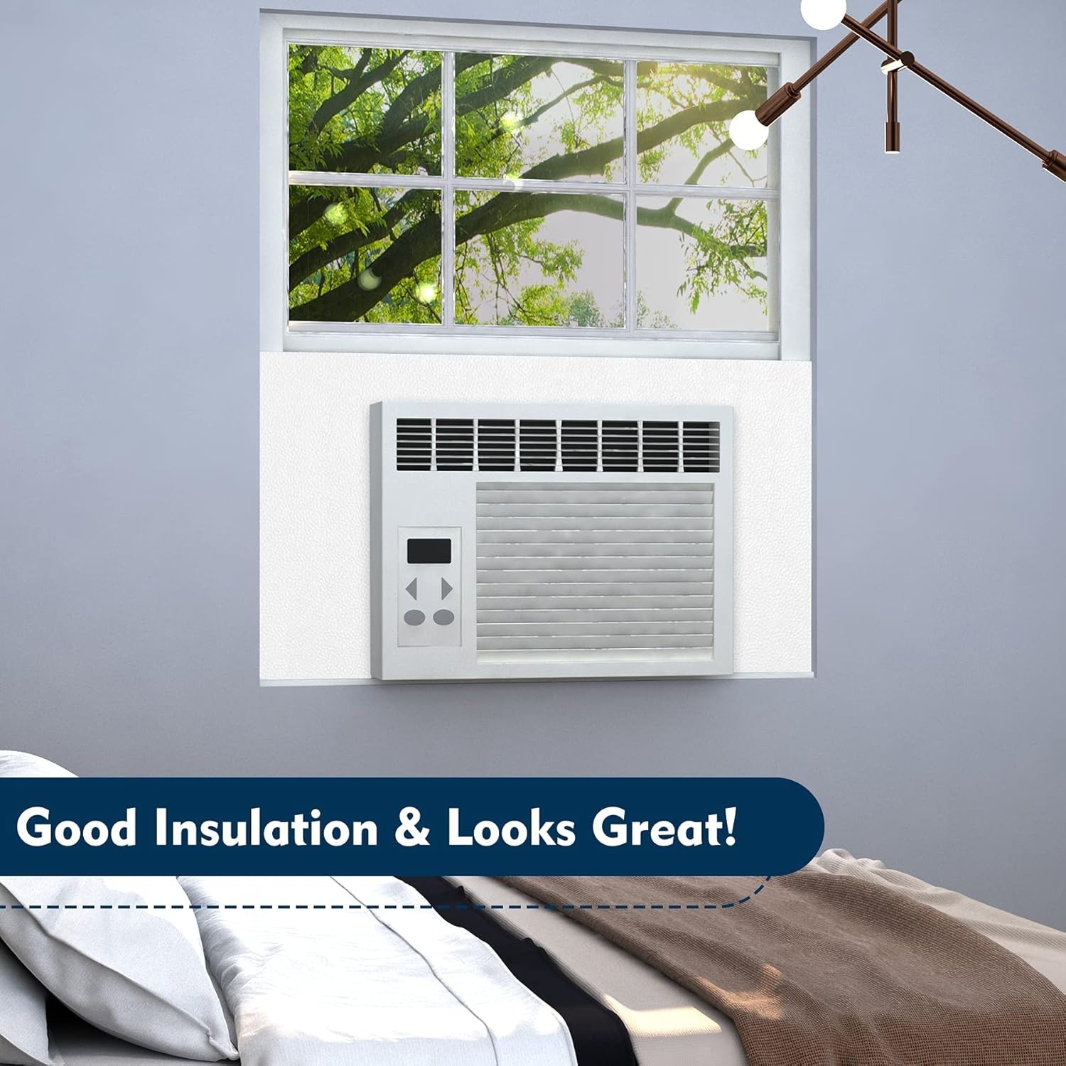 Window Air Conditioner Insulator – Universal Fit