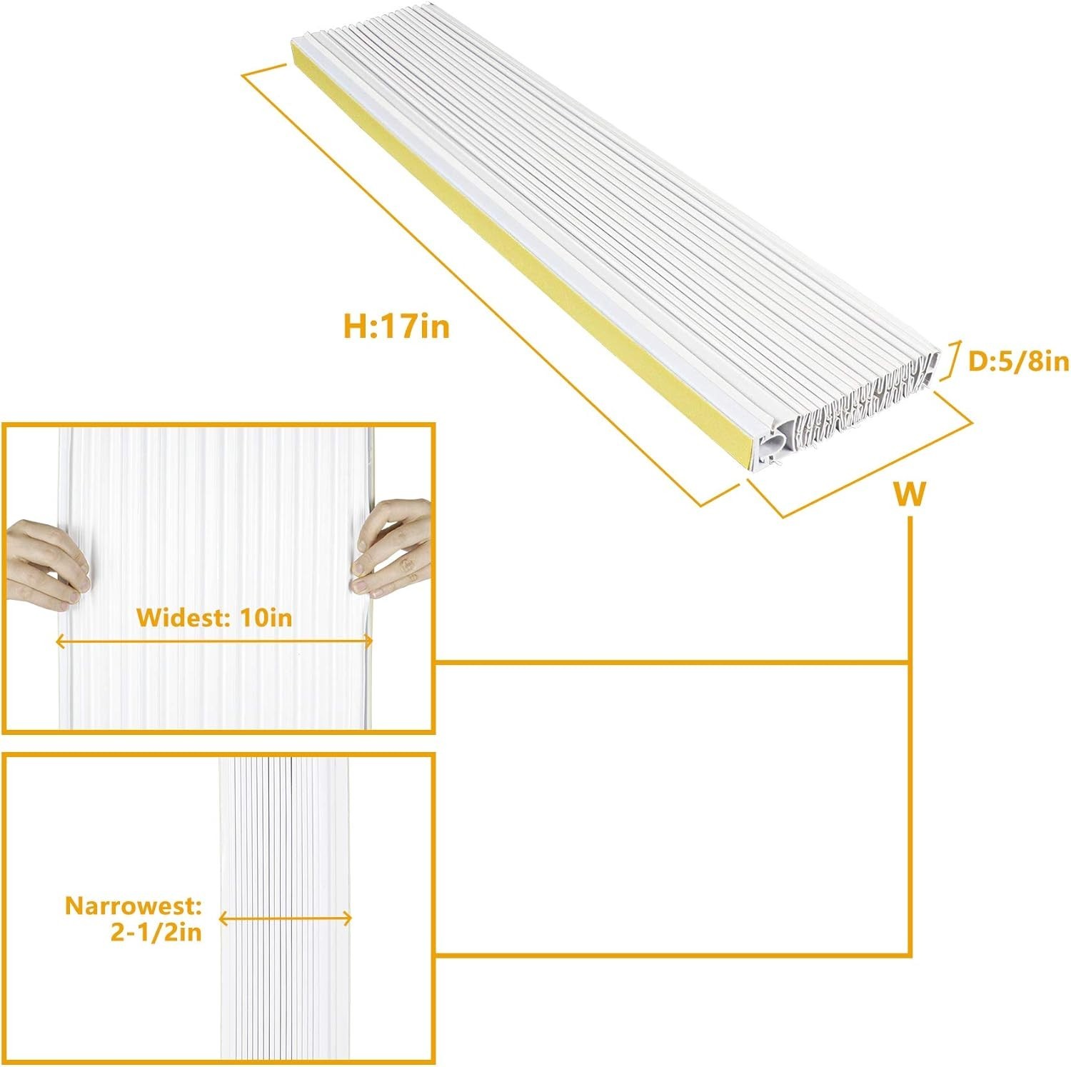 Insulating Side Panel Kit for Window AC – Energy Efficient 2-Pack Solution