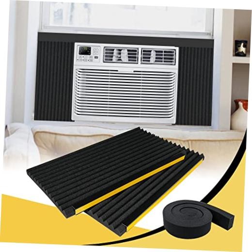Window Air Conditioner Foam Insulated Panels, 17&Prime; H x 9&Prime; W x 7/8&Prime; T Window AC