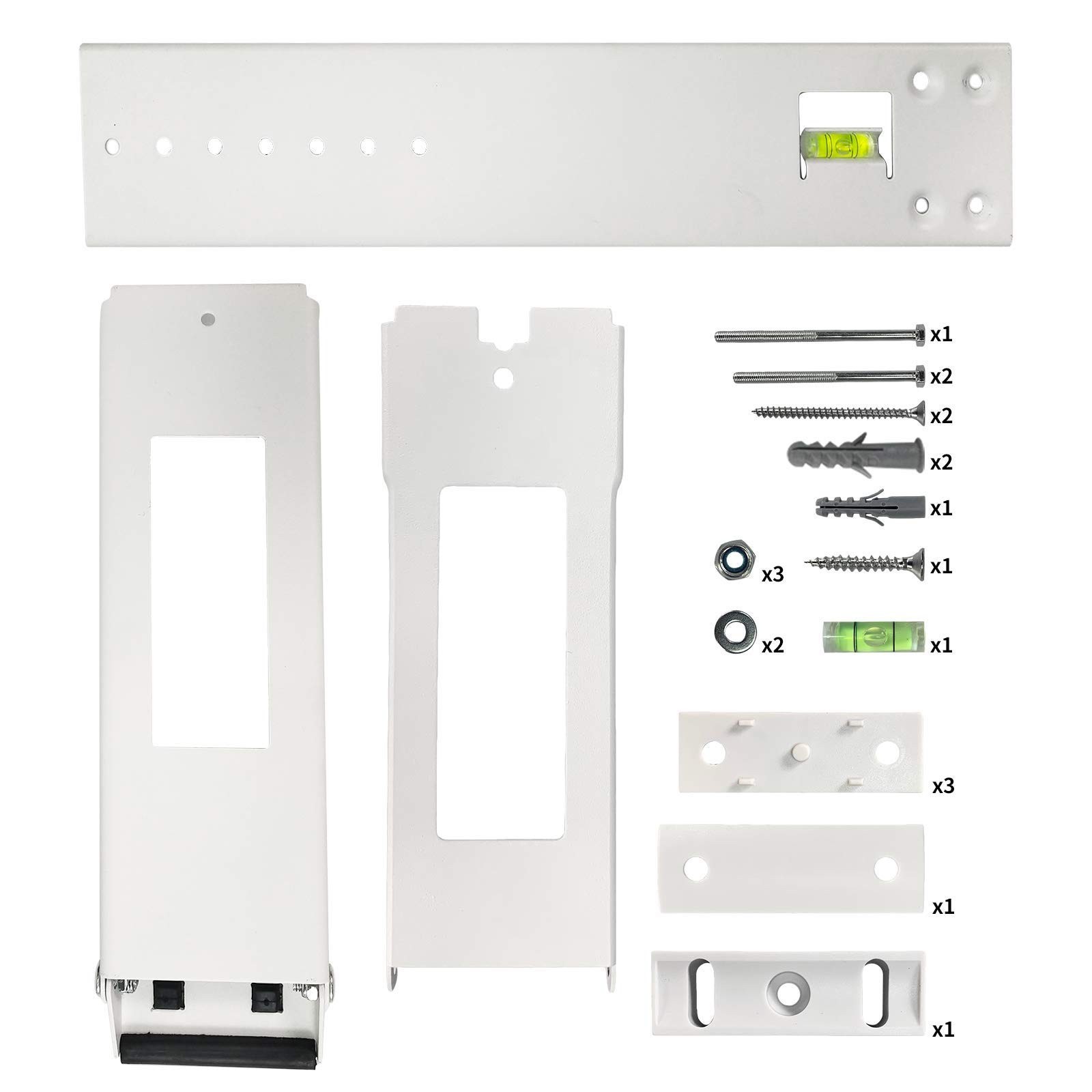 Heavy Duty AC Window Air Conditioner Support Bracket, Up to 165 lbs Capacity
