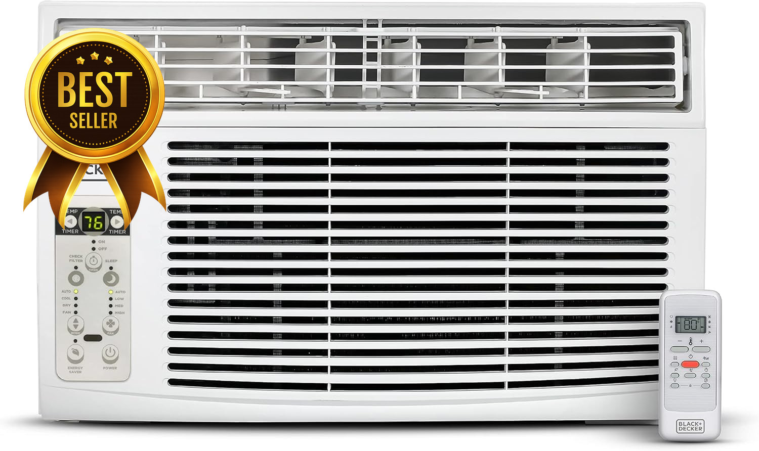 BLACK+DECKER 10000 BTU Window Air Conditioner AC Unit Remote BD10WT6