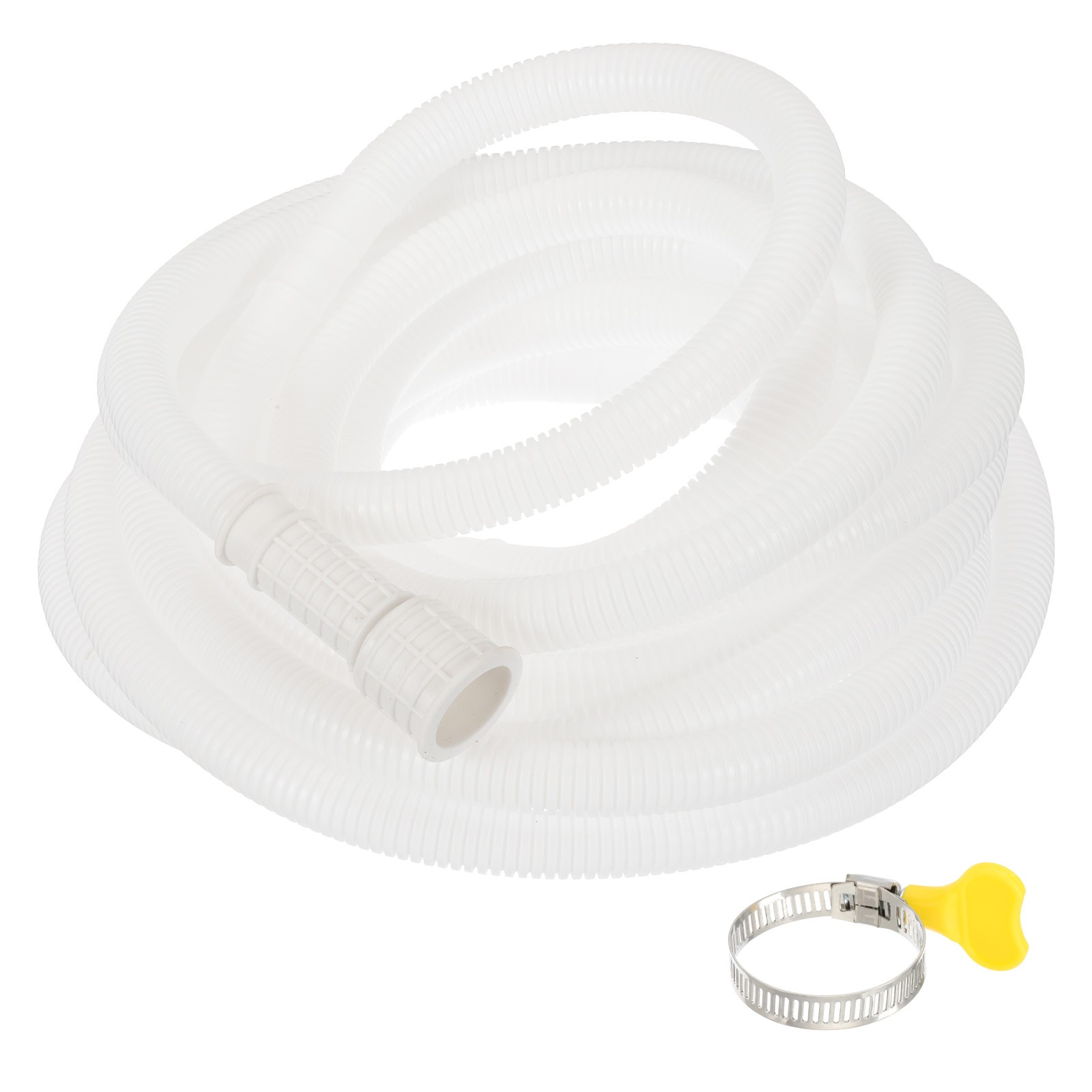 22.96ft Air Conditioner Drain Universal AC Drain Connector Hose with Clamp