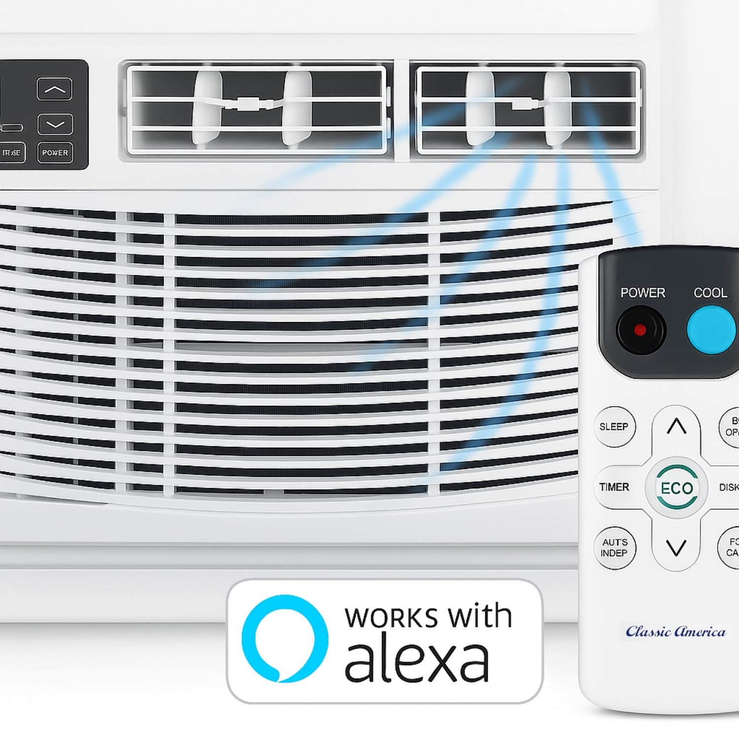 Vtronix Classic America Window Mounted Air Conditioners Unit Cool/Dehumidify …