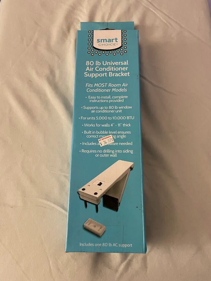 NIB Smart Choice 80 lb. Air Conditioner Support Bracket
