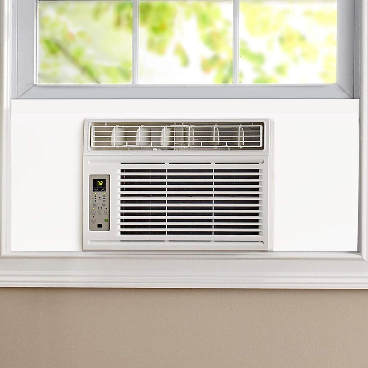 Window Air Conditioner Side Panels Pack of 2 Foam Panels Cover with Seal Strip