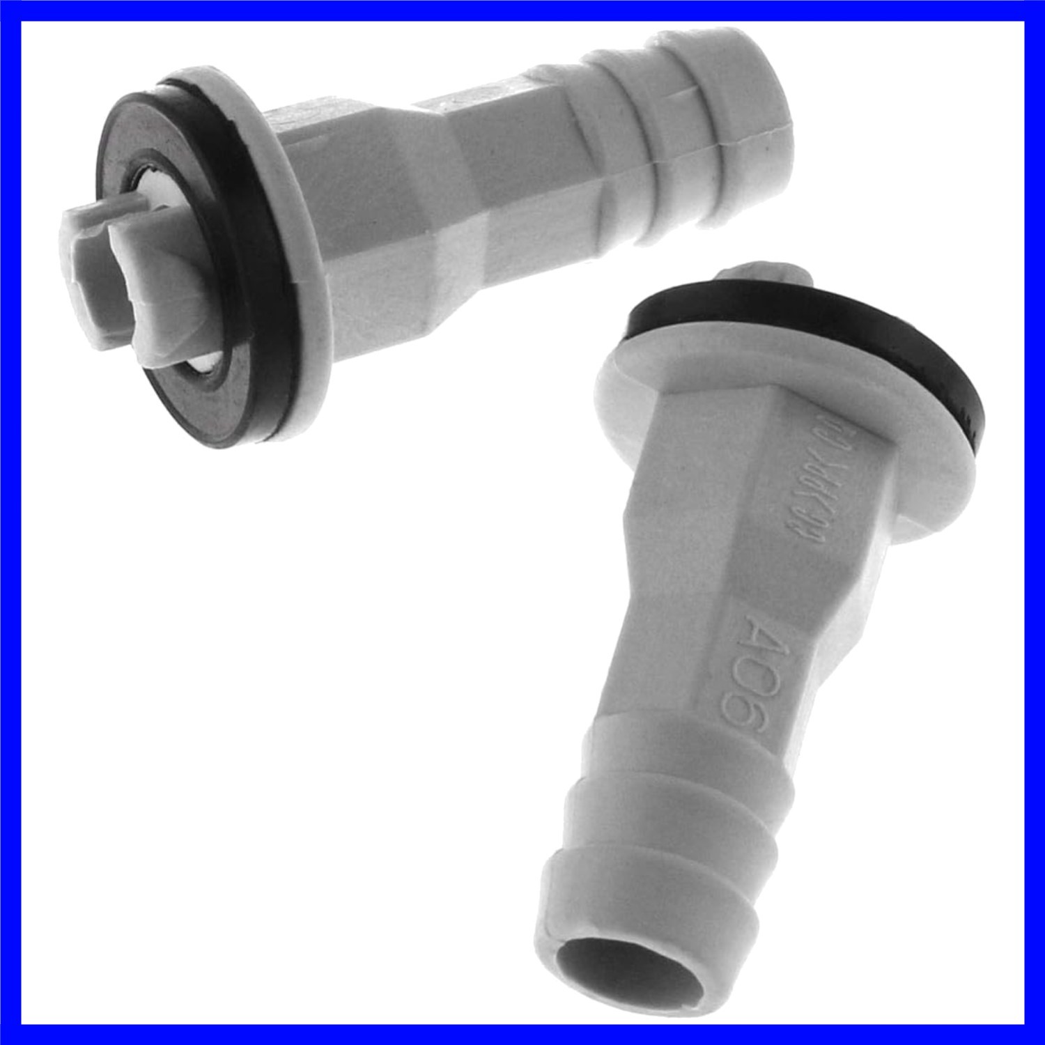 2PCS 0.6 Inch AC Drain Hose Connector – Leak-Proof Design for Air Conditioners
