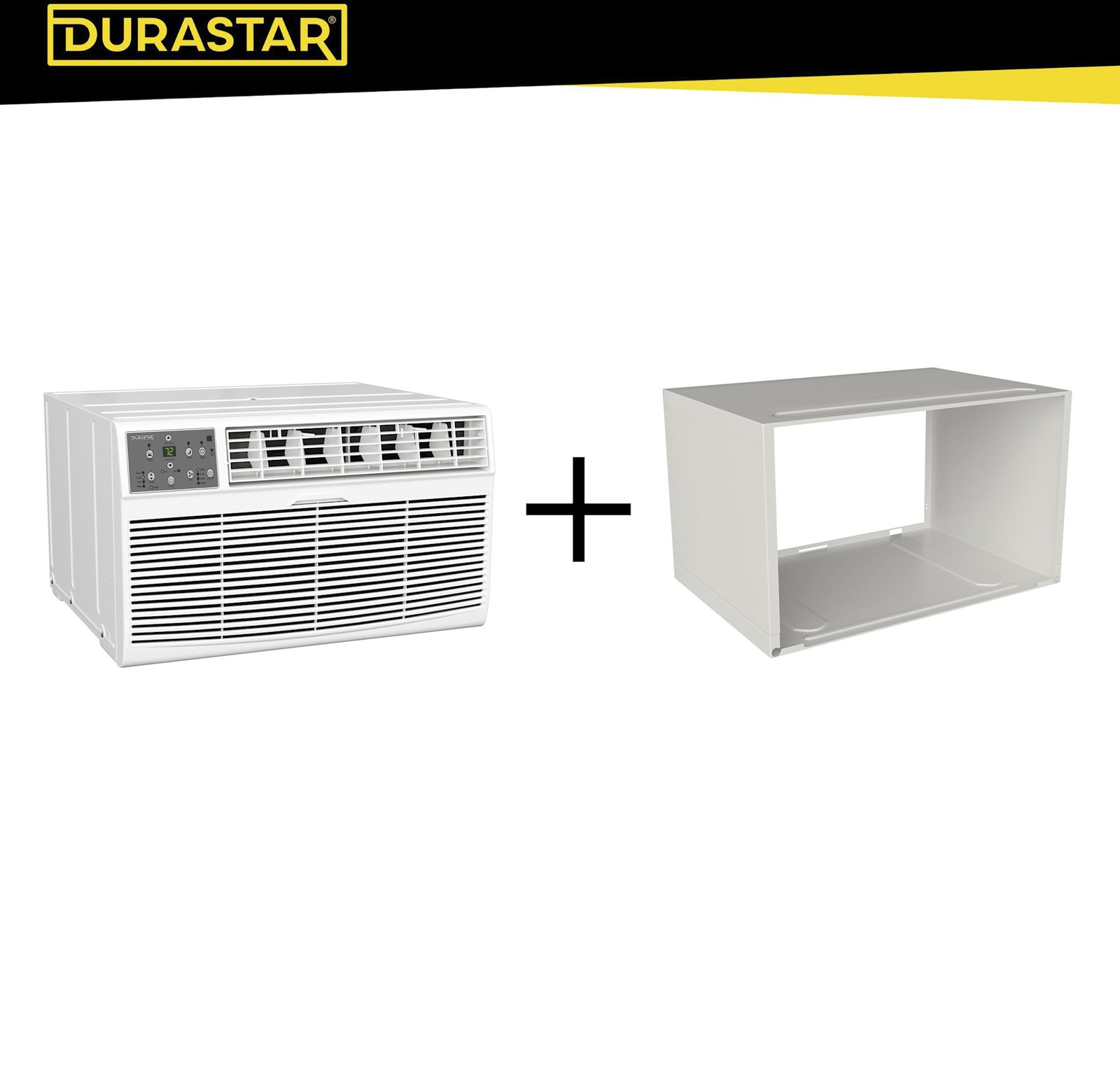 Durastar DRTAC101XNA1 10,000 BTU 115V Through the Wall Air – White