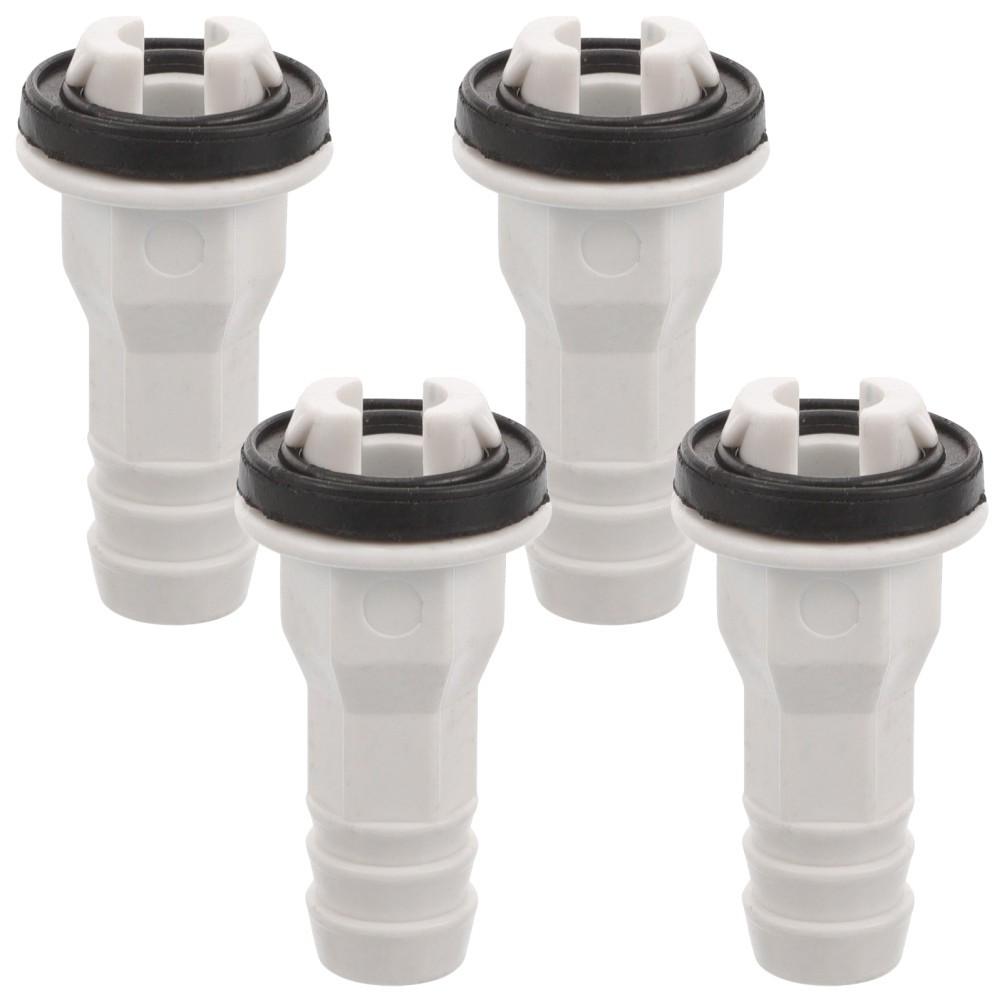 4Pcs Reusable ABS Air Conditioner Drain Hose Connector Leakproof Fit Ac Units