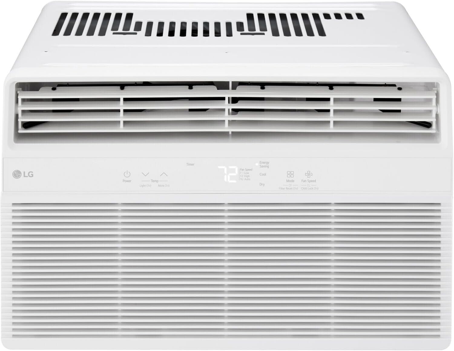 LG 10,000 BTU 450 Sq Ft Window Air Conditioner with Remote Control