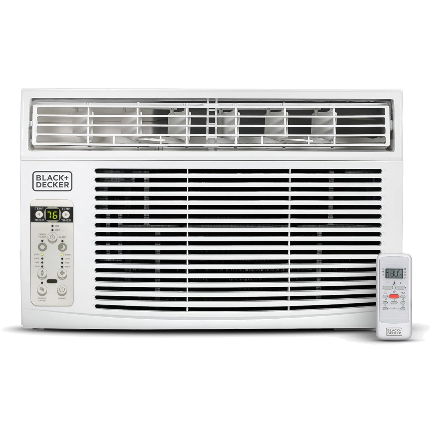 Window Air Conditioner 12000 BTU AC Window Unit Cools 550 sqf AC Unit Remote Fan