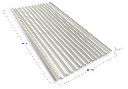 Window A/C Side Panels – Peel and Stick, Beige – Fits All Units