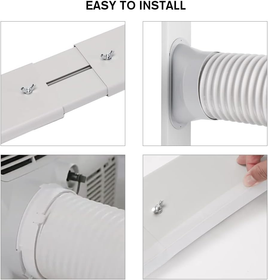 Air Conditioner Vent Kit, Lightweight & Portable, 78.7&Prime; Hose