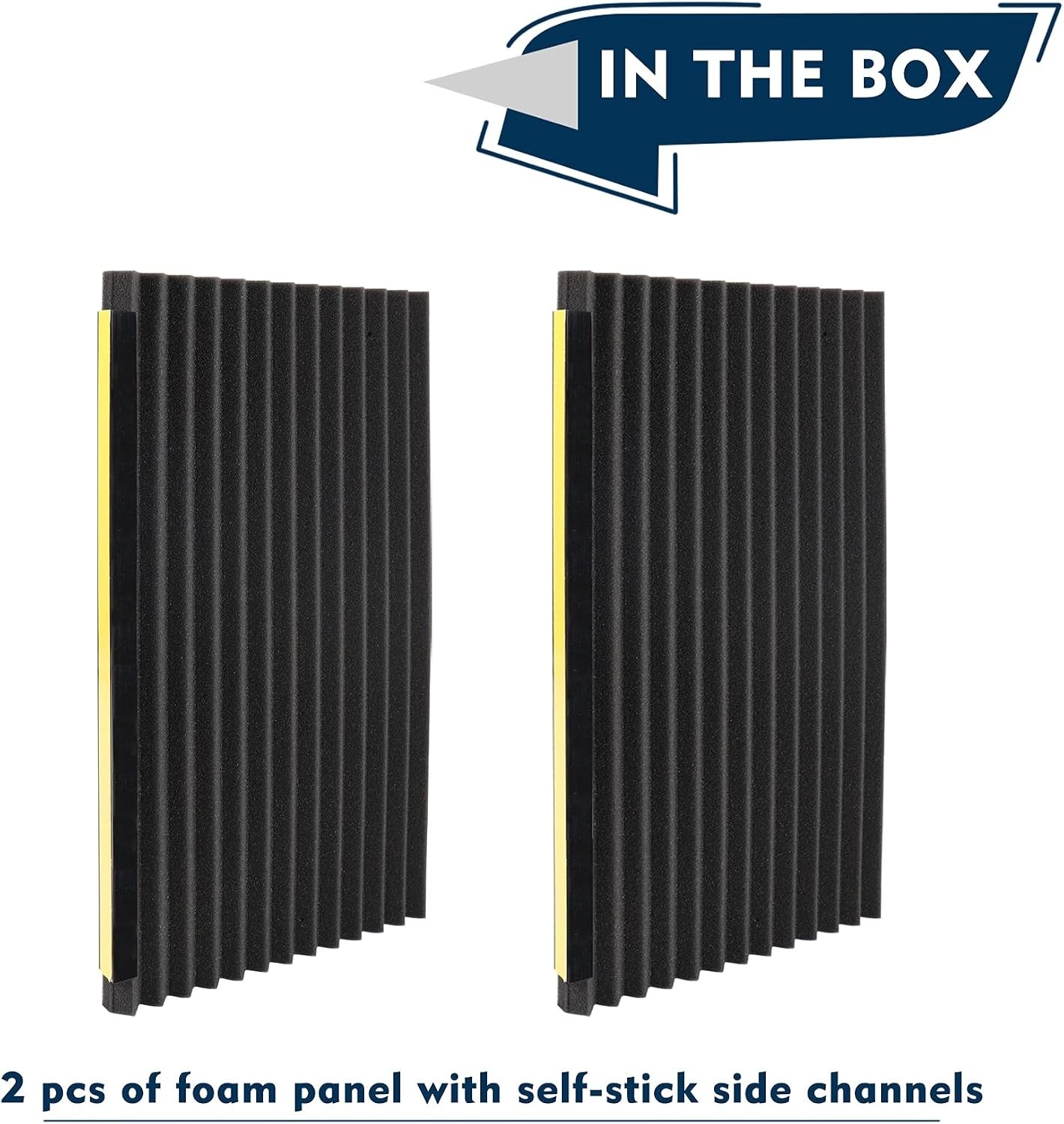 Window Air Conditioner Side Panels 17×9 Inches Foam Insulation 2 Pack