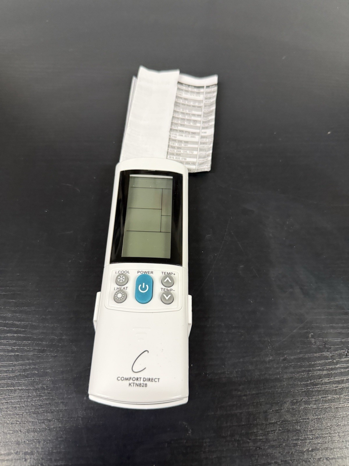 Comfort Direct KTN828 Mini Split A/C Remote Control HVAC AC Tested Working