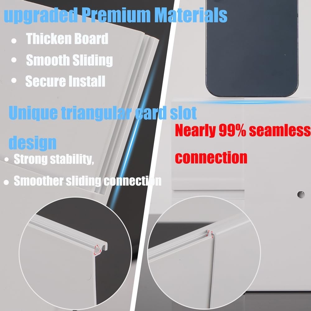 Portable Air Conditioner Window Kit – Adjustable Sliding Vent with 2Pack Seal, 5