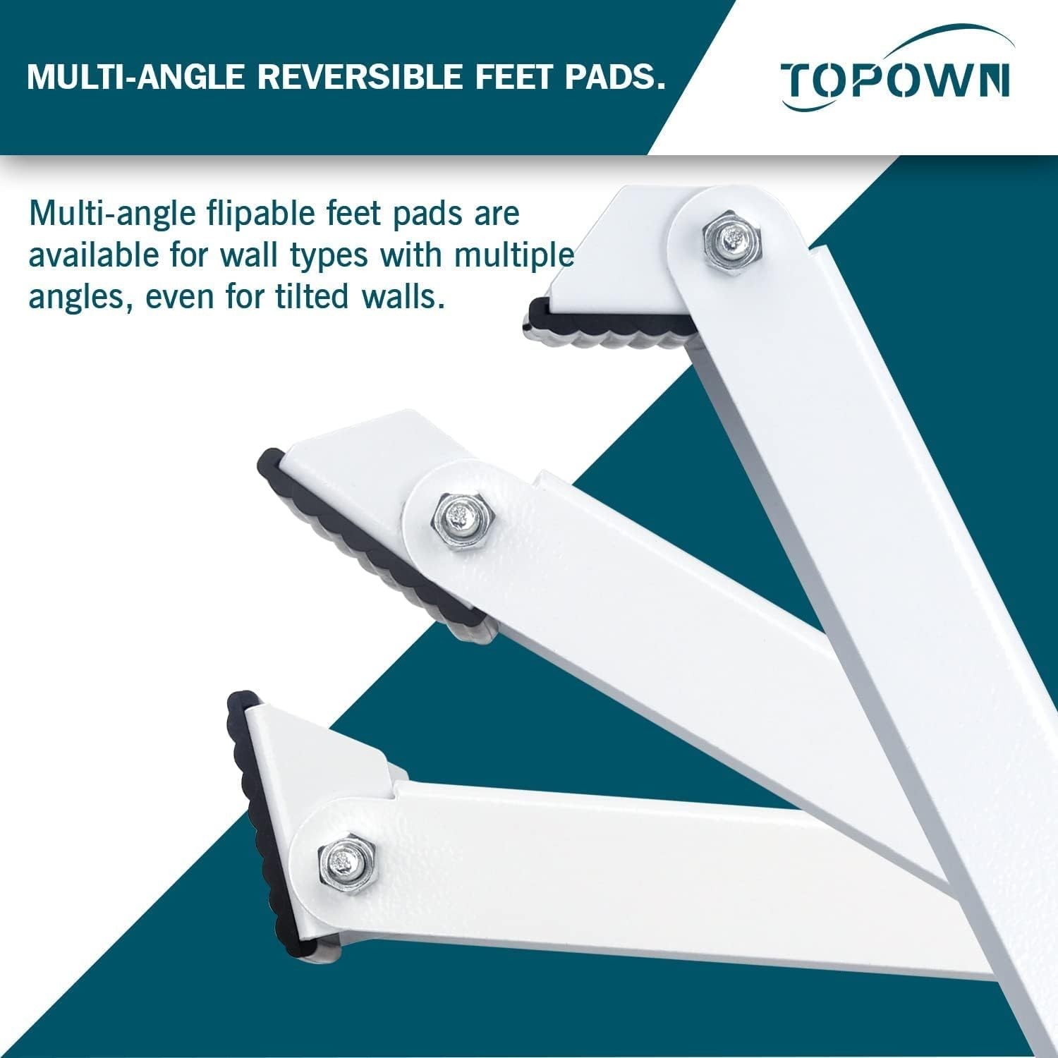 TOPOWN Air Conditioner Support Bracket No Drilling, For Home and RV