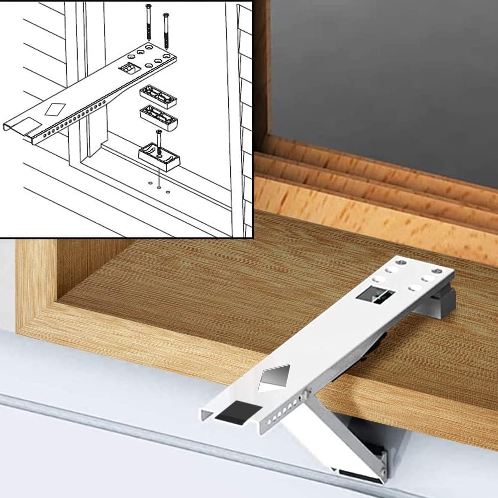 Window Air Conditioner Support Bracket Relieves Weight Stress On The Window